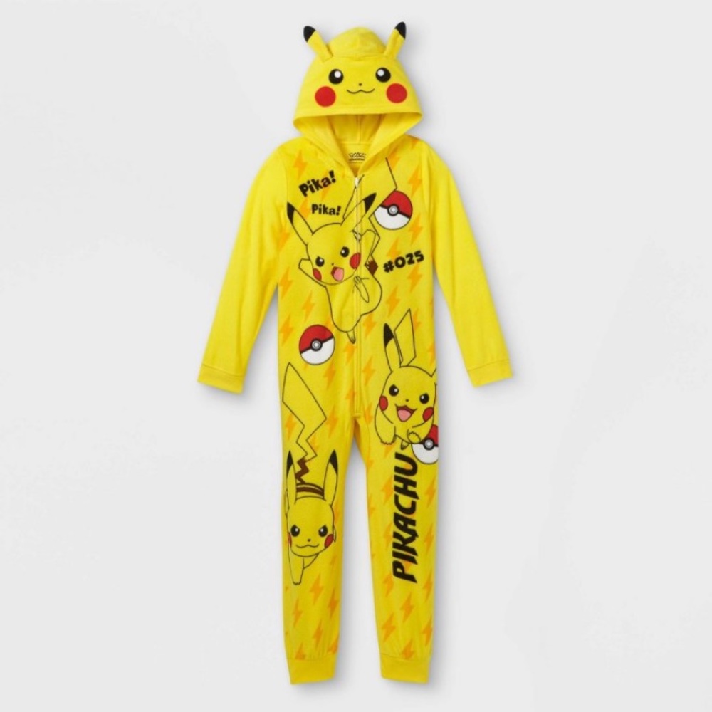 Pikachu full zip outfit!